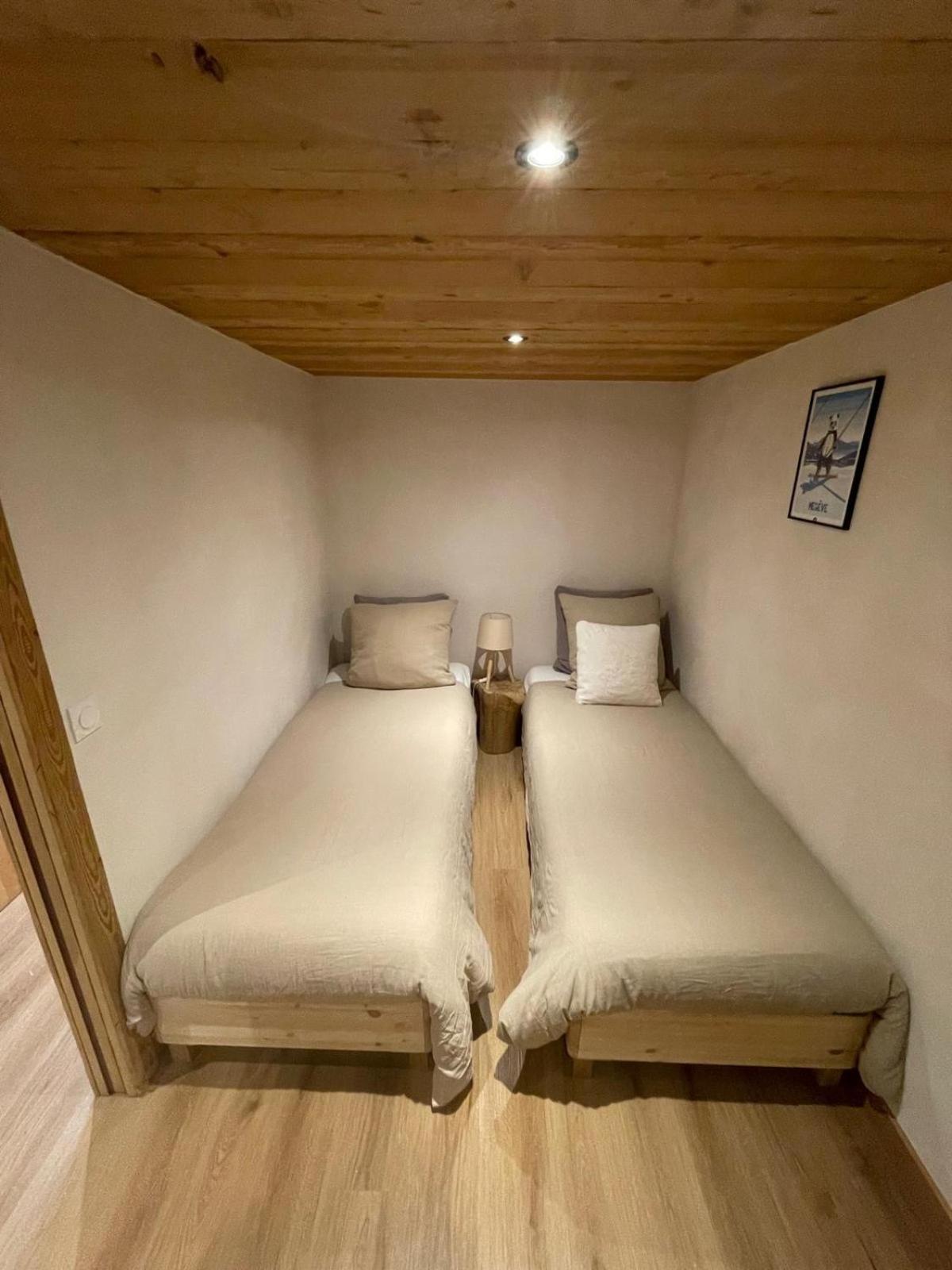 Chalet Le Repaire Proche Piste Megeve Luaran gambar
